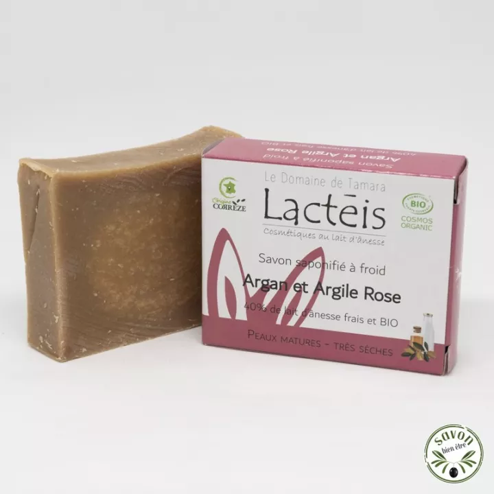 Savon 40% lait d'ânesse frais et bio - Argan - 90 gr
