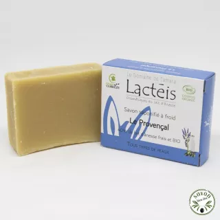 Seife 40 % frische und biologische Eselsmilch – Le Provençal – 90 gr
