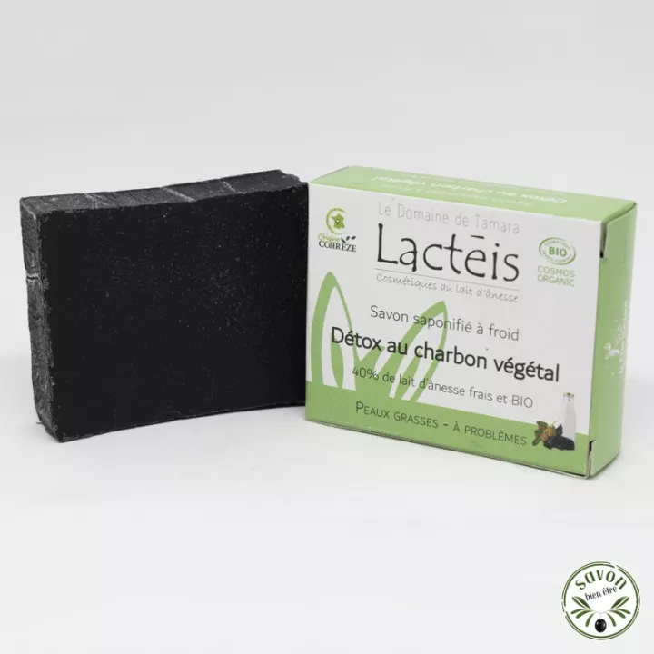 Seife 40 % frische und biologische Eselsmilch – Detox