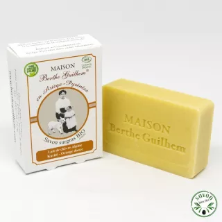 Savon au lait de chèvre bio - Exfoliant-Gommant