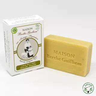 Sapone biologico al latte di capra - Borragine - Bergamotto