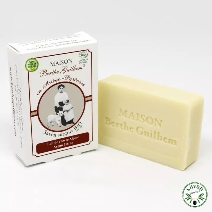 Soap de leite de cabra orgânica - Argan - Citron