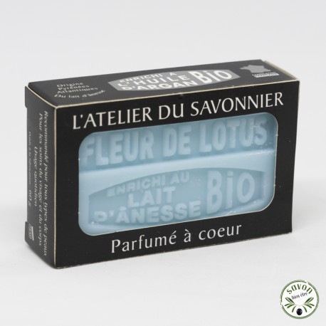 Savon au lait bio d'ânesse - Fleur de Lotus