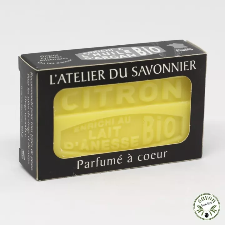 Mini savon au lait bio d'ânesse - Citron