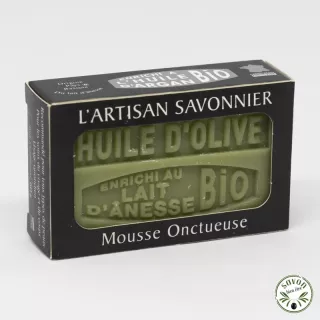 Mini savon au lait bio d'ânesse - Olive