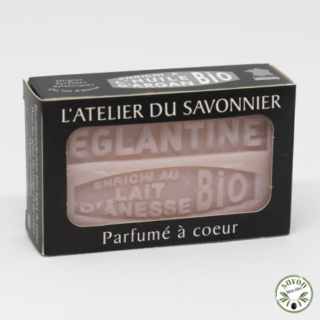 Savon au lait d'ânesse Bio - Fleur de Lotus