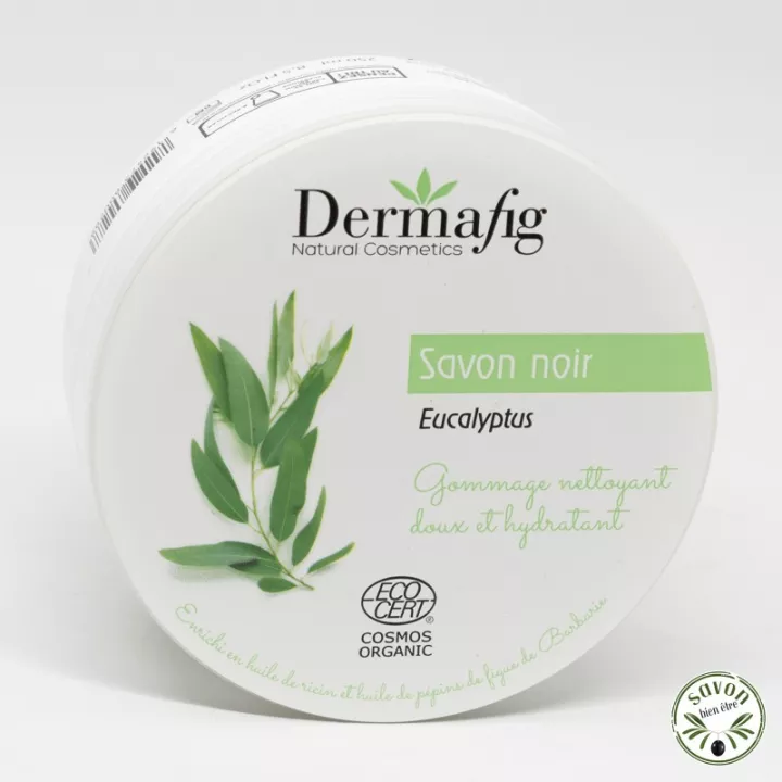 Sabonete preto certificado orgânico - Eucalyptus