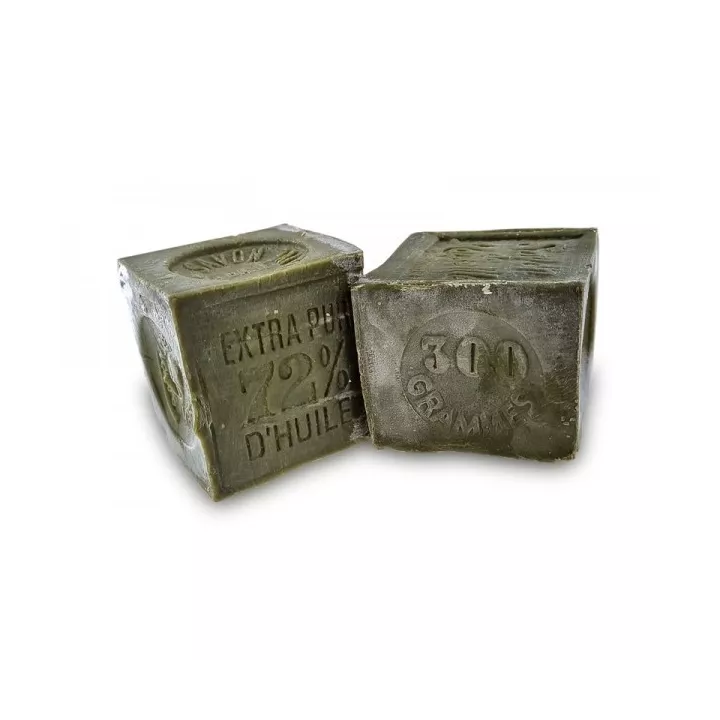 Cubo di sapone di Marsiglia 300 g - olio d'oliva - Le Serail