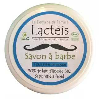 Bartseife 30% frische Eselmilch zertifiziert Bio Natur und Fortschritt