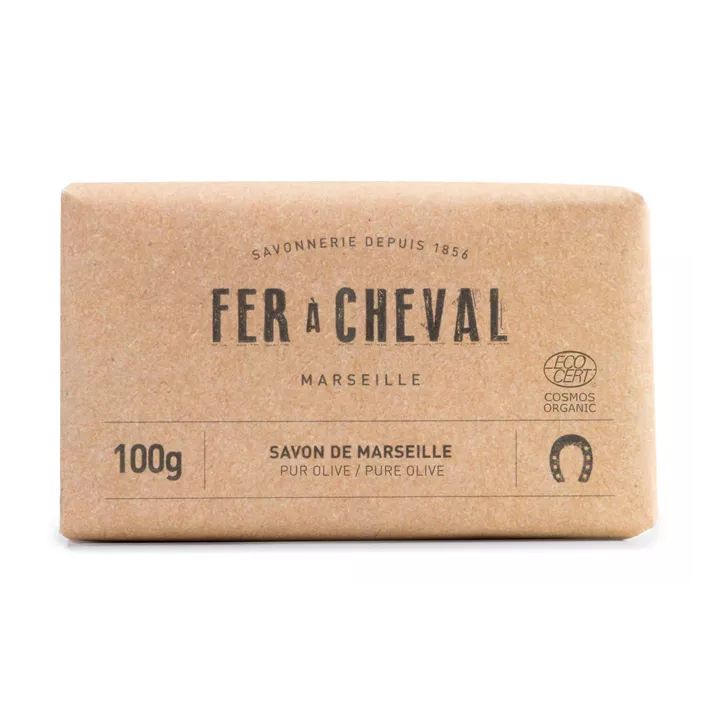Sabonetes - Sabonete Marselha Pure Olive - Embalagem 4 X 100g - Fer à Cheval