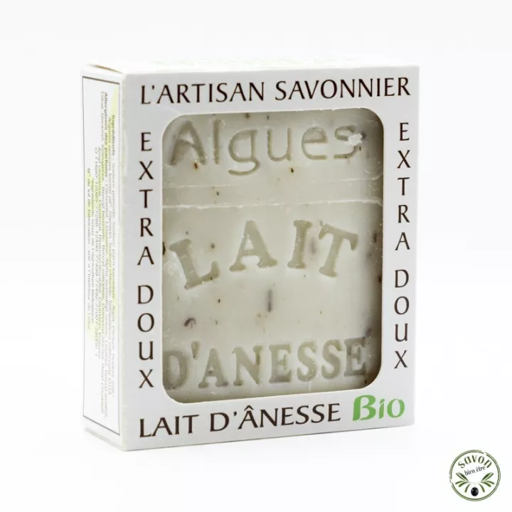 Savon au lait d'ânesse Bio - Algues