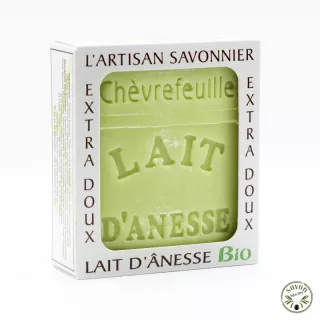 Savon au lait d'ânesse Bio - Chèvrefeuille