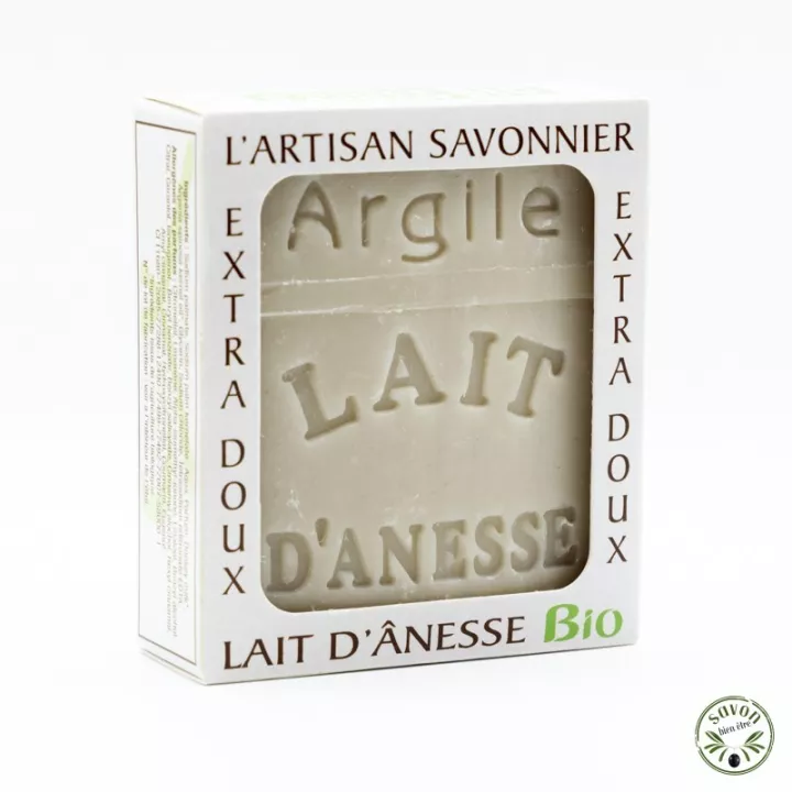 Sapone biologico al latte d'asina - Argilla