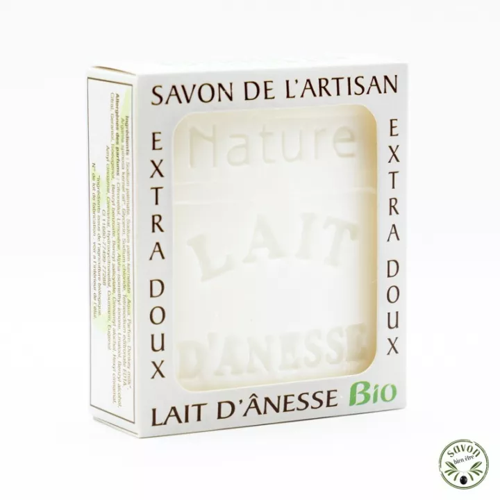 Savon au lait d'ânesse Bio - Nature