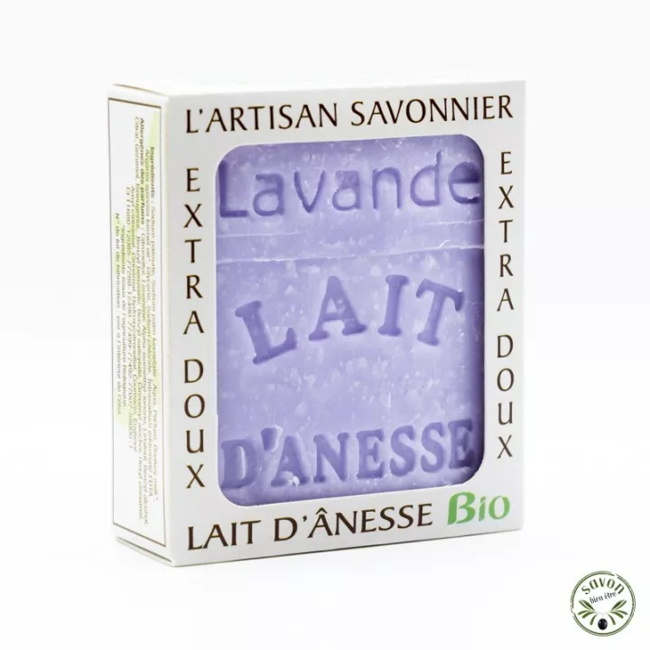 Jabón de leche de burro orgánico - Lavender