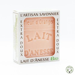 Savon au lait d'ânesse Bio - Fleur d'Oranger