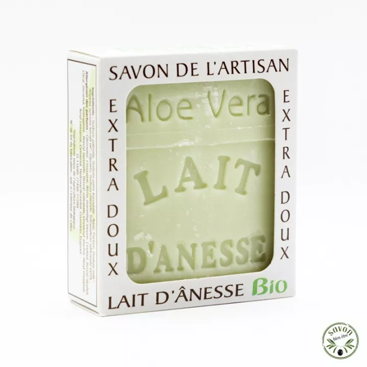 Bio-Eselsmilchseife – Aloe Vera