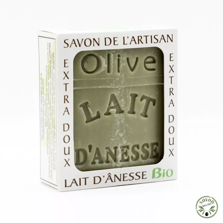 Savon au lait d'ânesse Bio - Huile d'Olive