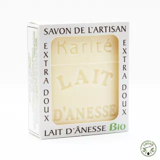 Savon au lait d'ânesse Bio - Beurre de Karité