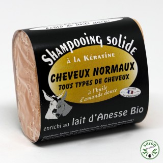 Shampoo solido di latte d'asino biologico - Capelli normali