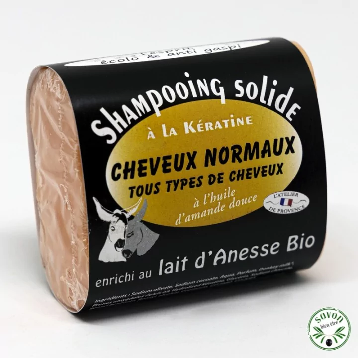 Solid shampoo with organic donkey milk - Normal hair
