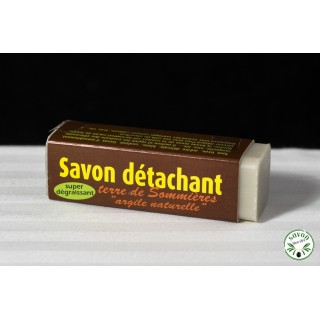 Stain remover soap with beef fiel and sommières earth