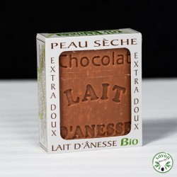 Sapone di latte di asino biologico - Cioccolato