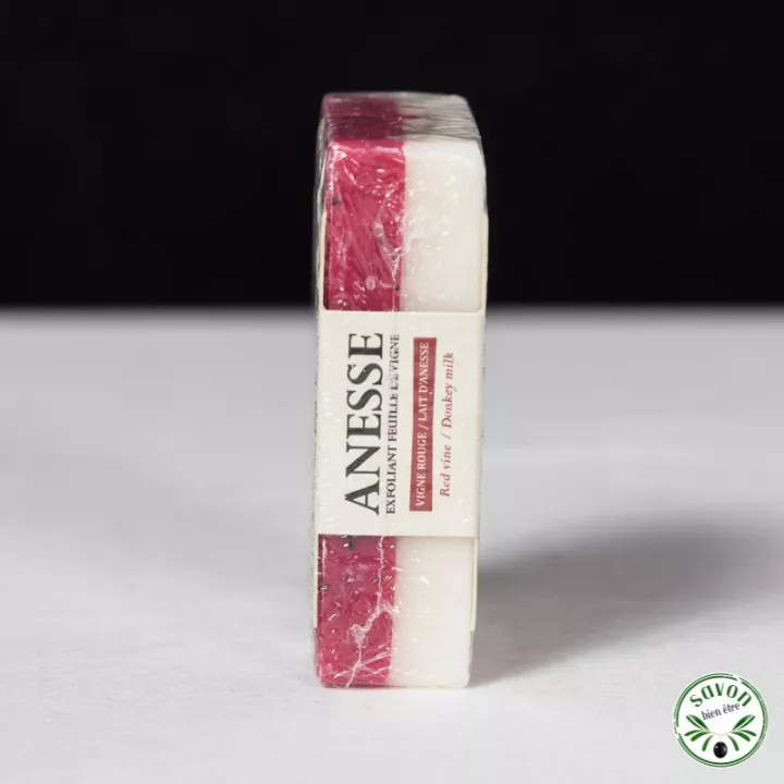 Eselsmilchseife - Duo aus Roter Rebe und Eselsmilch - 125 gr